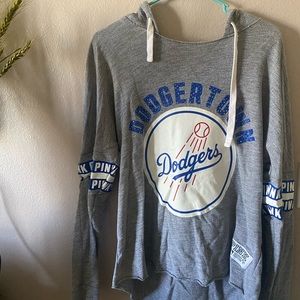 Dodgers Pink hoodie